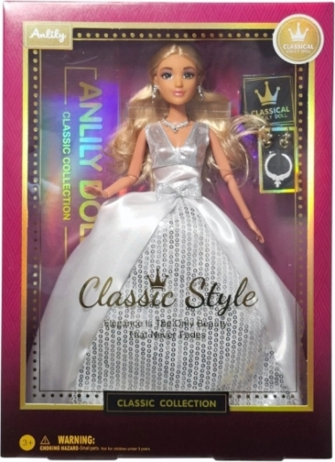 Puppe im Ballkleid – 1 Stück