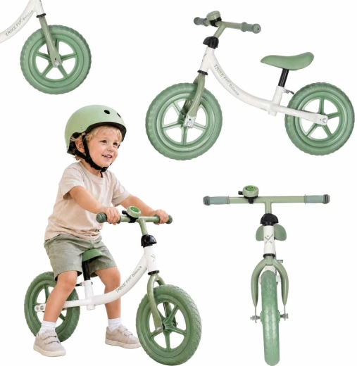 Kinder-Laufrad Trike Fix Balance mit Klingel, grün
