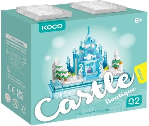 KOCO Baukasten Eisschloss 381 Teile