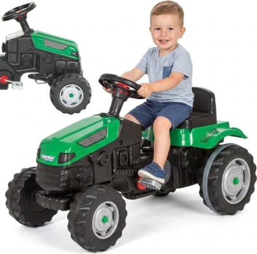 Woopie Farmer GoTrac Trettraktor mit leisen Rädern