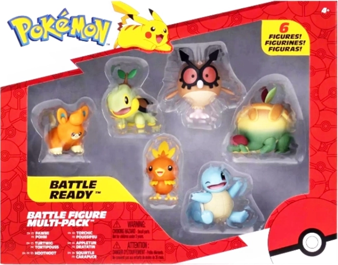 Pokémon-Set mit 6 Figuren