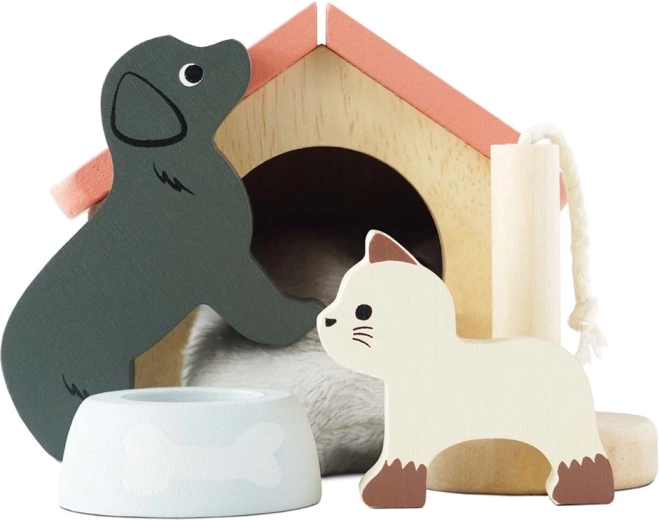 Le Toy Van Set mit Haustieren fürs Puppenhaus