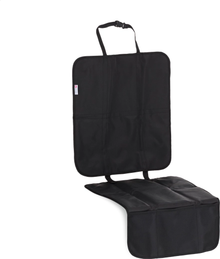 Autositzschoner 3-in-1 PETITE&MARS Savior – Absolute Black