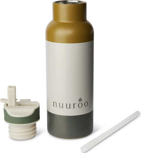 Nuuroo Conrad Edelstahlflasche 500 ml Green mix