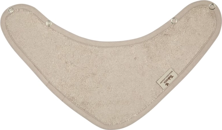 Timboo Bandana-Lätzchen Feather Grey
