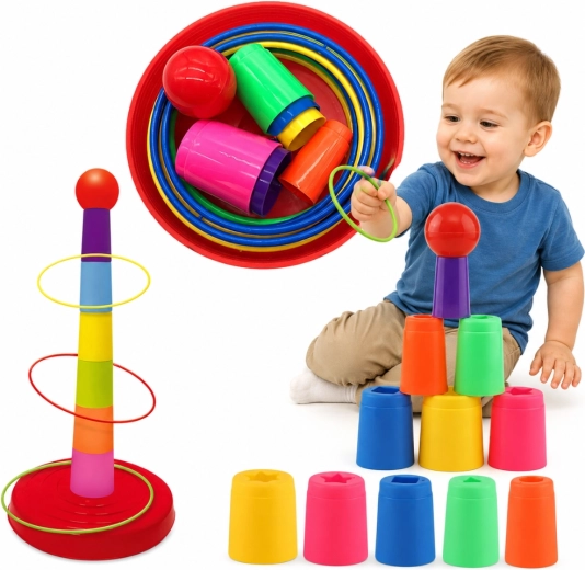 Woopie Ringwurfspiel auf ein Ziel