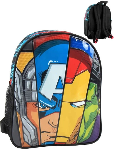Kinder-Rucksack Avengers 25 × 31 × 10 cm mit Getränkehalter