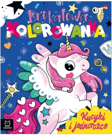 Brokathafte Malbücher: Ponys und Einhörner