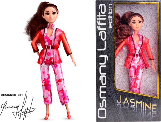 Puppe Jasmine mit Gelenken 31 cm – limitierte Edition OSMANY LAFFITA