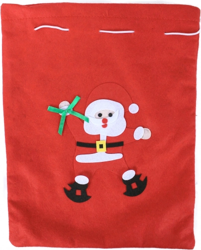 Weihnachtssack mit Santa