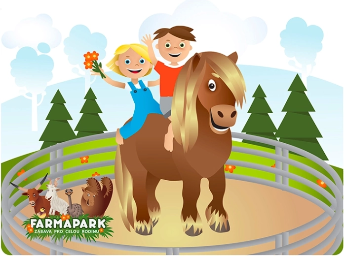 3D-Postkarte Farmapark von PRIME 3D