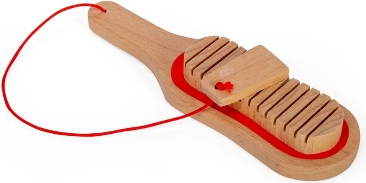 Bigjigs Toys Holz-Güiro – Naturausführung