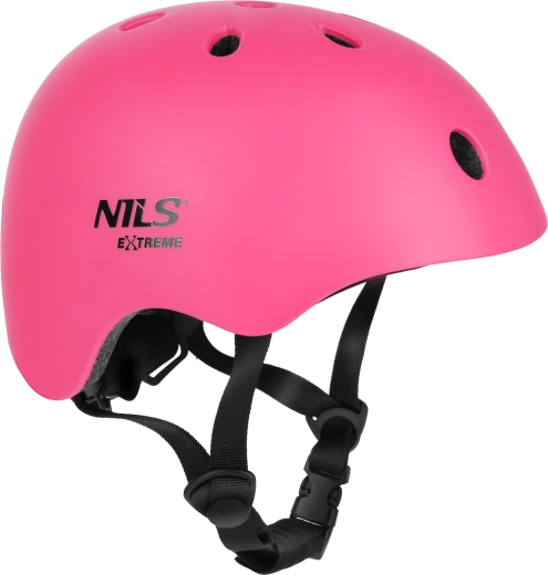 Helm NILS Extreme MT301 rosa – XS (48–52 cm)