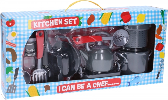 Kindergeschirr-Set für kleine Hauswirtschaftlerinnen