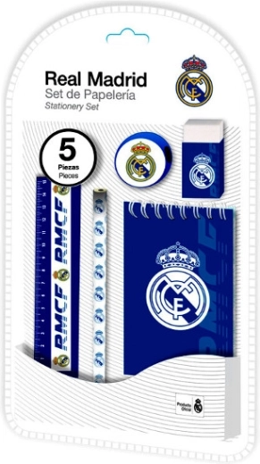 Schreibset Real Madrid – 5-teilig