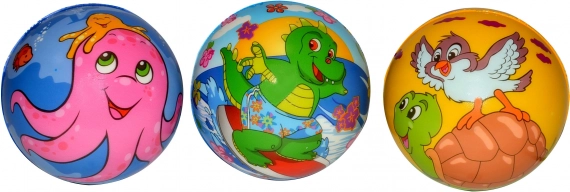 Kinderball mit Tiermotiven 9 cm