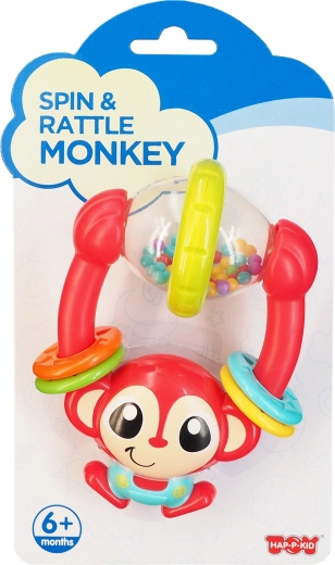Hap-P-Kid Rassel Affe für Babys