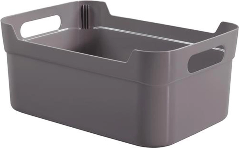 Kunststoff-Aufbewahrungskorb 34 × 24 × 14 cm – Farbmix