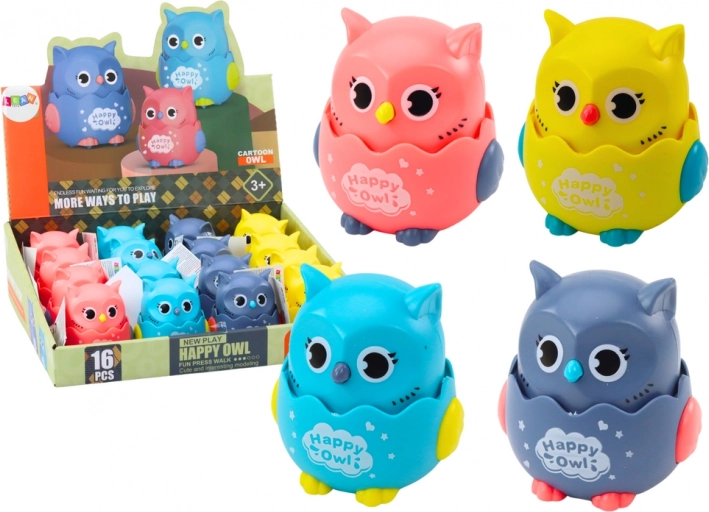 Reibungsantrieb Little Jolly Owl – 4 Farben