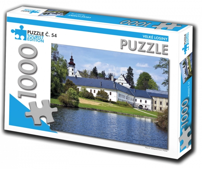 Puzzle Velké Losiny 1000 Teile touristische Ausgabe