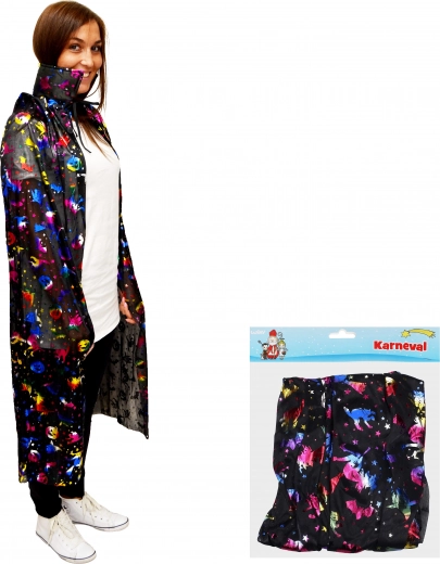 Zaubermantel 120 cm mit Kürbis-Print