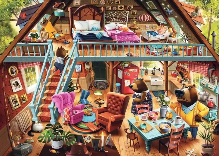 Ravensburger Puzzle „Erwischt!“ 1000 Teile