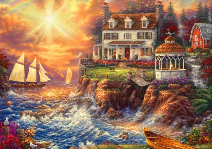 Bluebird Puzzle Leben am Riff 2000 Teile