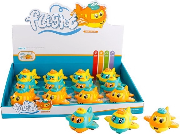 Spielzeug-Flugzeug mit Rückziehmotor 8,5 cm