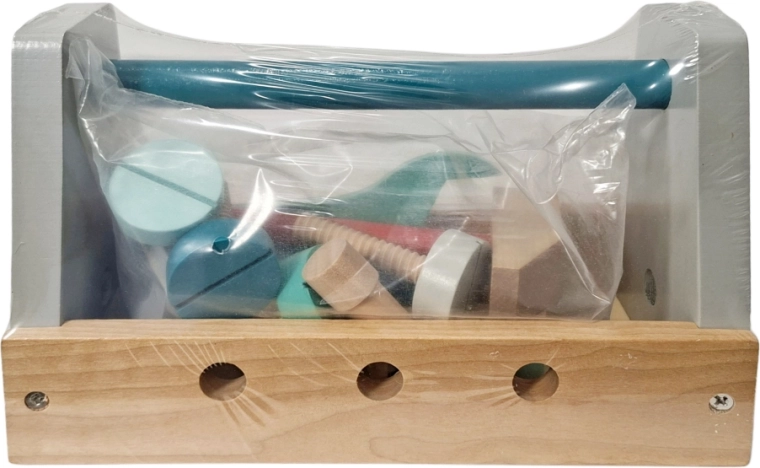 Holz-Werkzeugset im Koffer für Kinder