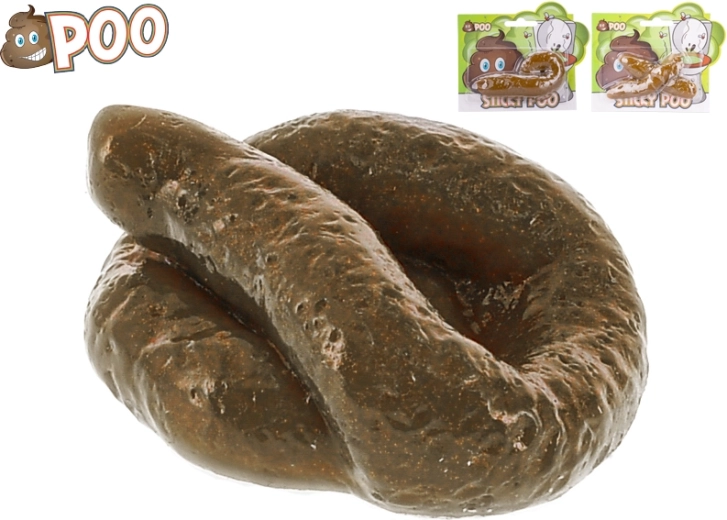 Klebriger falscher Kothaufen 7–10 cm – realistische Scherzspielzeug