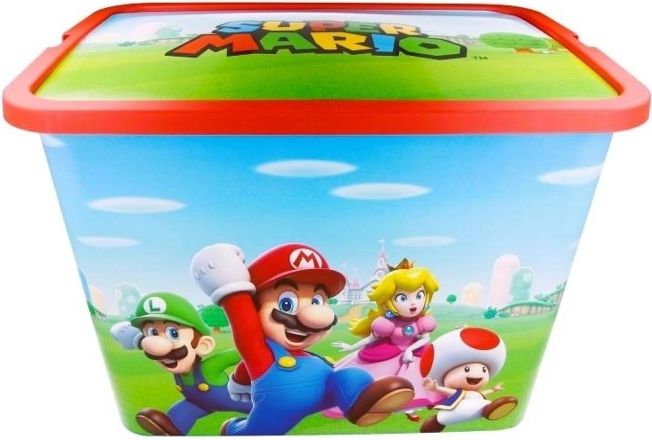 Aufbewahrungsbox mit Deckel Super Mario 23 l