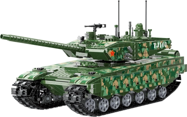 Qman Kampfzone – Hauptkampfpanzer 99A mit detailliertem Motormodell