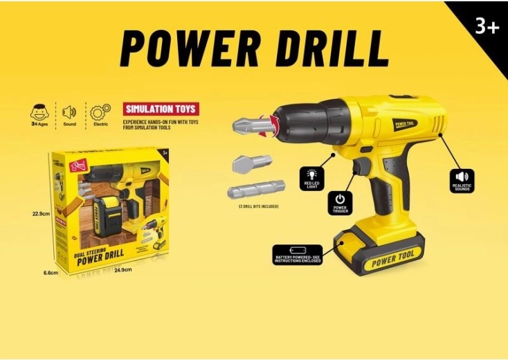Power Tool Kinderbohrmaschine und -schrauber zum Spielen