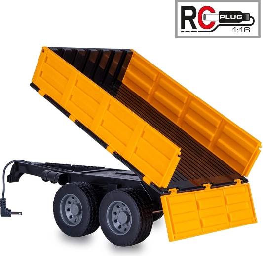 Kippanhänger für RC-Traktor JAMARA 1:16, gelb