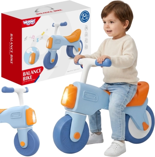 Woopie Huanger Rutschfahrzeug mit Licht- und Soundeffekten für Kinder ab 18 Monaten