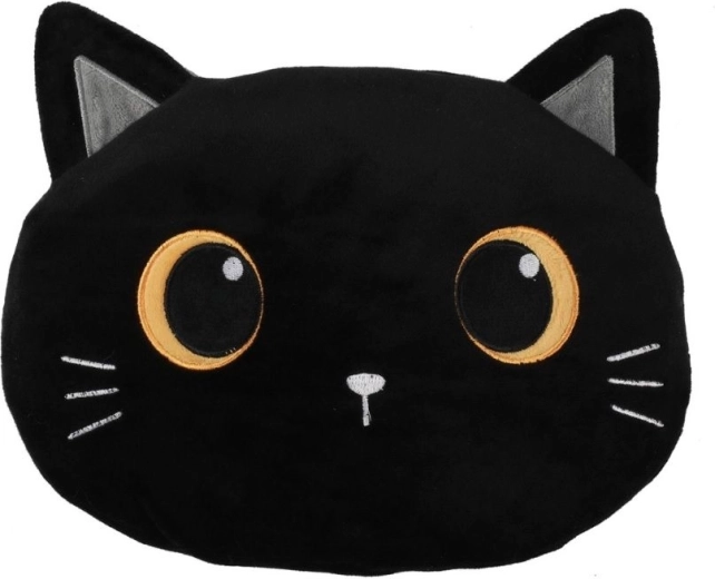 Wärmendes Thermokissen Schwarze Katze iTotal
