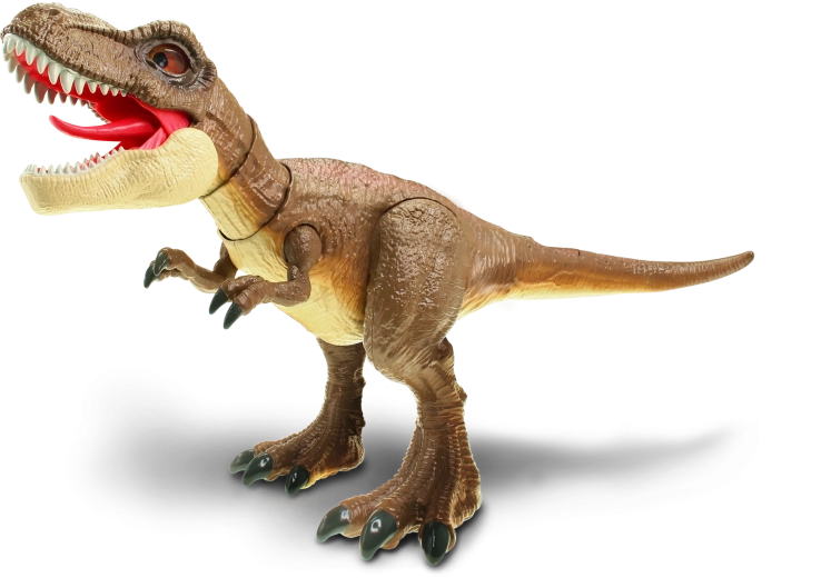 Gehender Dinosaurier T‑Rex 47 cm mit Primal Attack Funktion