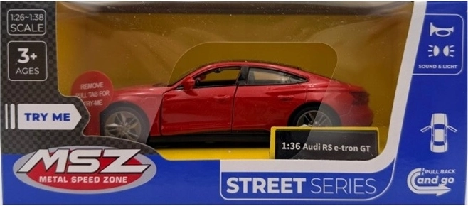 Audi RS e-tron GT Modell mit Licht und Sound, rot
