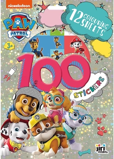 Paw Patrol – Malbuch und Sticker (mehr als 100 Stk.) – 1 Stück