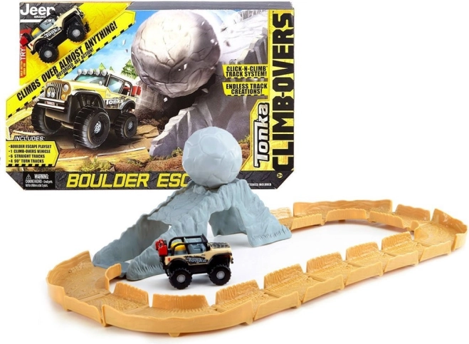 TONKA BOULDER ESCAPE Strecken-Set mit Offroad-Auto