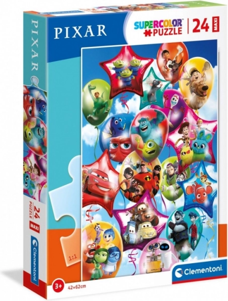 Puzzle CLEMENTONI Pixar-Party MAXI 24 Teile