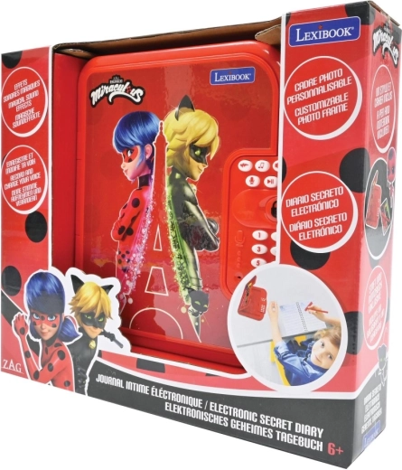 Lexibook elektronisches geheimes Tagebuch Miraculous – Die fantastische Marienkäfer