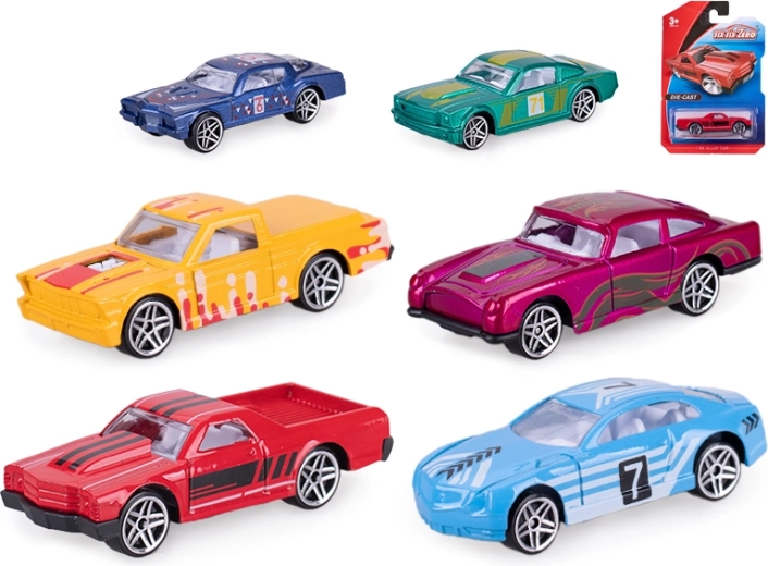 Metall-Rennauto 8 cm mit Freilauf