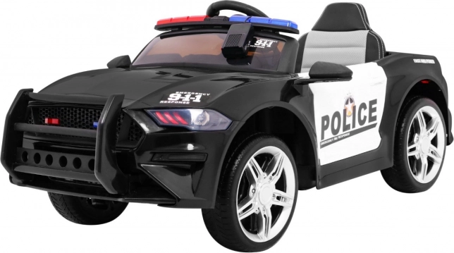 Elektrisches Kinder-Polizeiauto GT Sport 12V mit Fernsteuerung