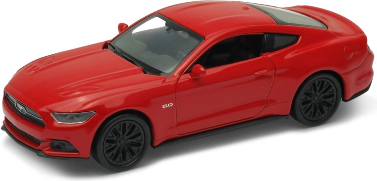 Welly Ford Mustang GT Modell 2015 1:34 rot
