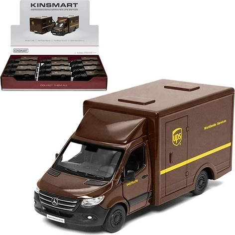 Metallmodell Mercedes-Benz Sprinter UPS im Maßstab 1:48