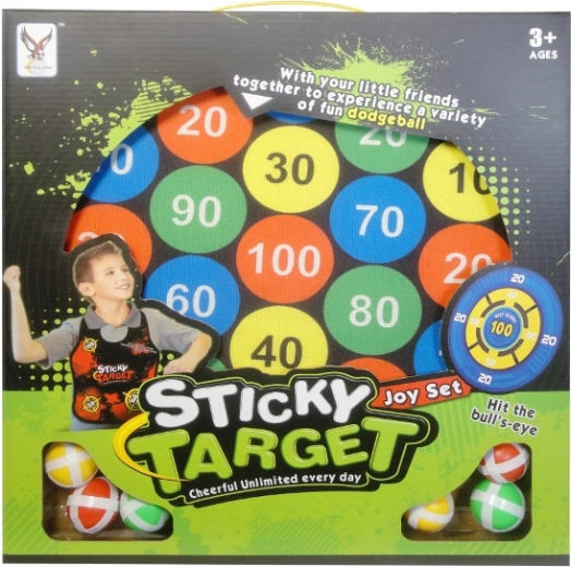 Kinderspiel Darts mit Klettbällen