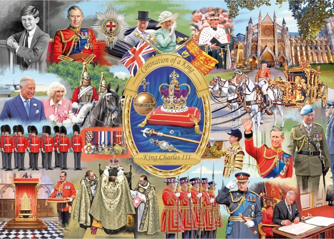 Puzzle Krönung des Königs 1000 Teile