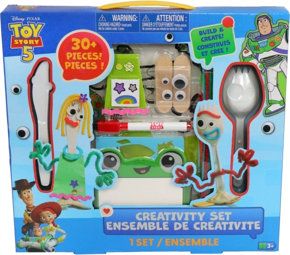 Disney Pixar Toy Story 5 Kreativset zum Basteln der Figuren Forky und Karen Beverly