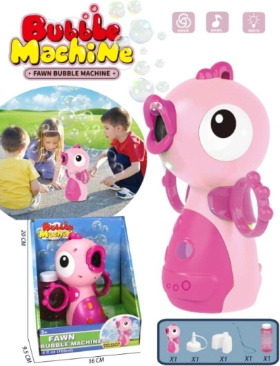 Seifenblasenmaschine Vögelchen – rosa